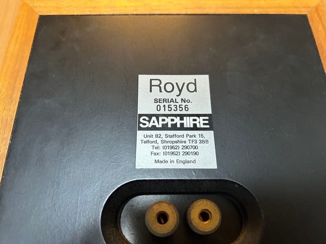 Royd sapphire スピーカー