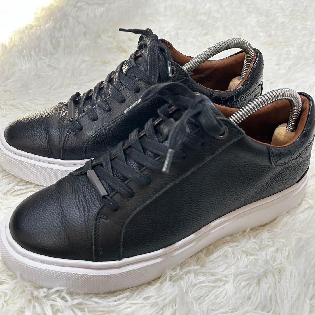 超美品✨ AOURE DEVICE1 シボ革 スニーカー 26.5cm 希少