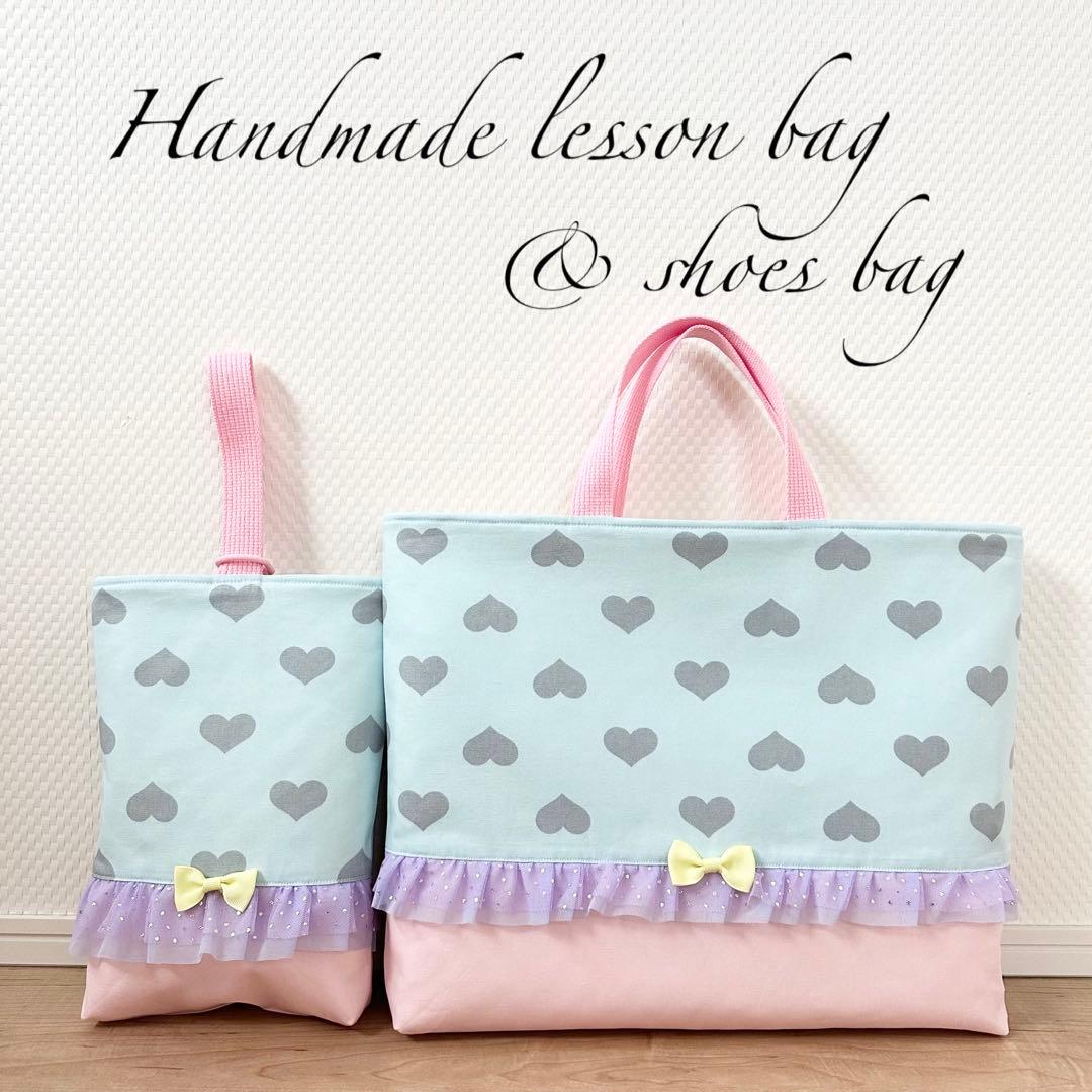 ゆみ⭐︎レッスンバッグ等7点⭐︎女の子入園入学セットハンドメイド