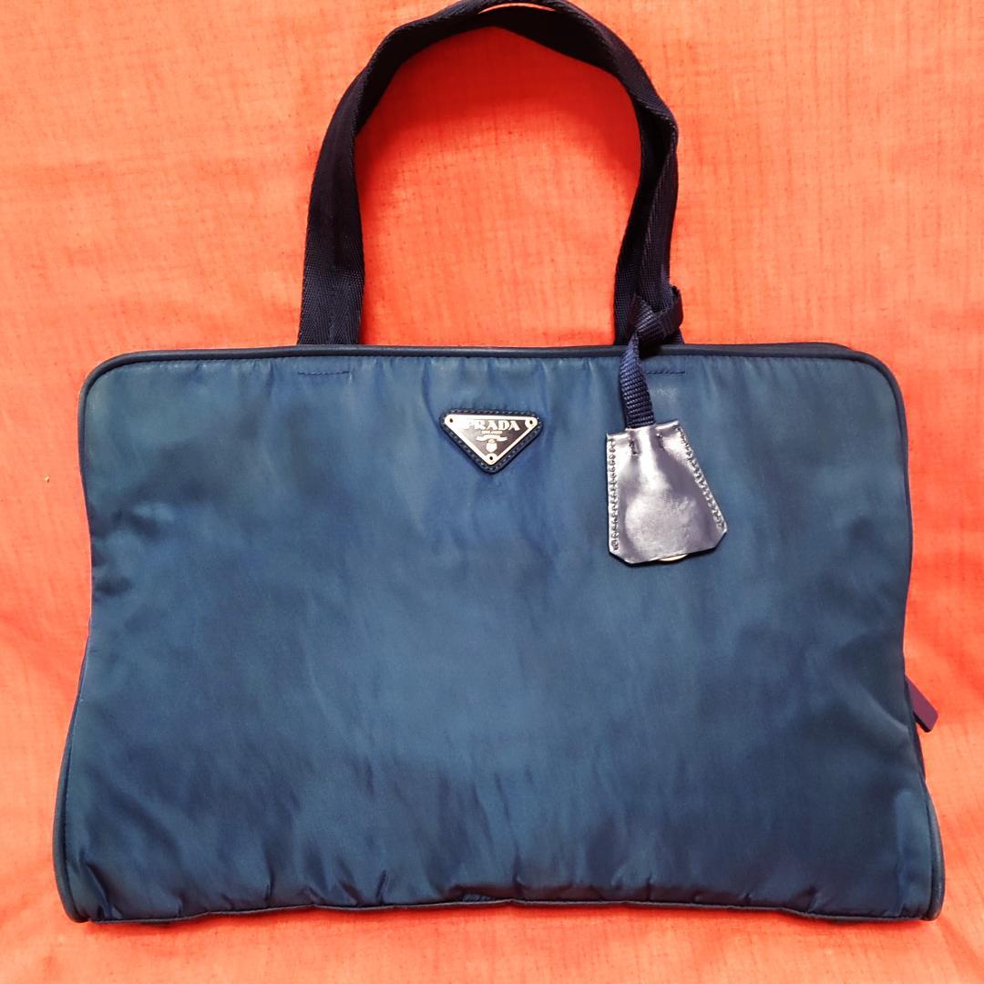 B*t様 PRADA【プラダ】ネイビーカラー　ビジネスバッグ　ギャランティカード