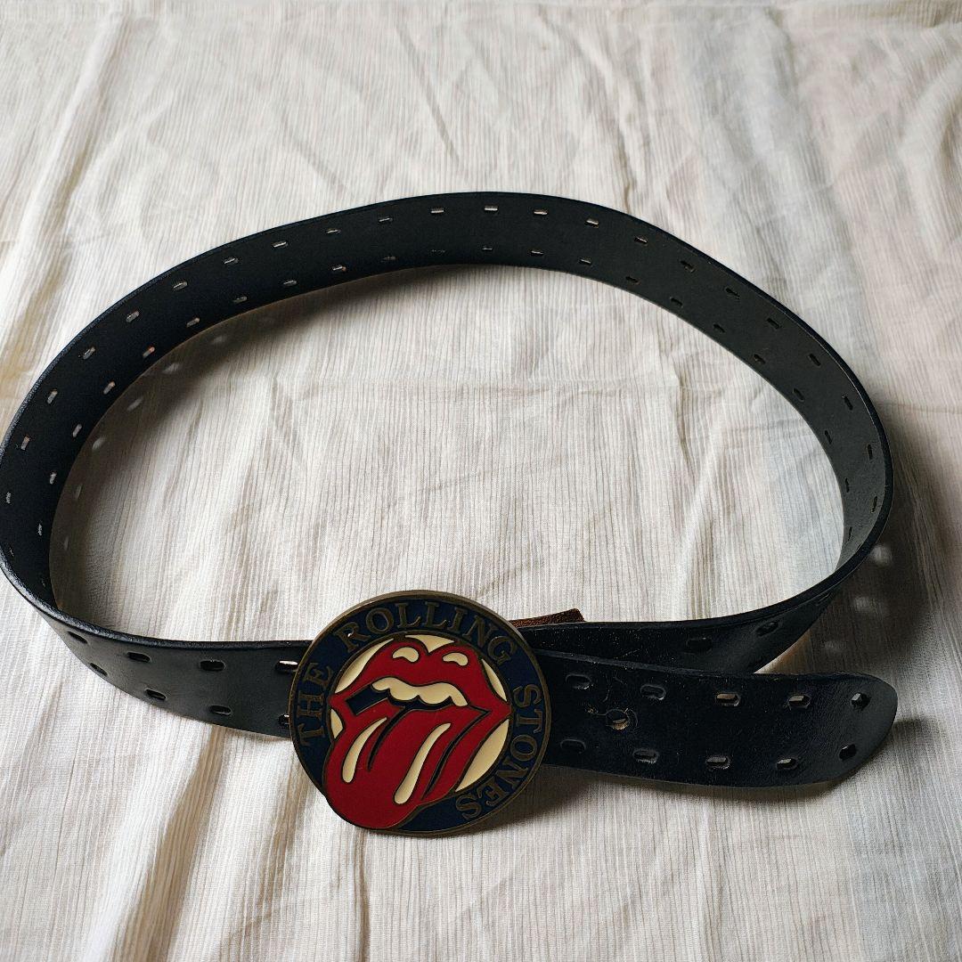 AD2005 コムデギャルソンオムプリュス　レザーベルト　 ローリングストーンズ