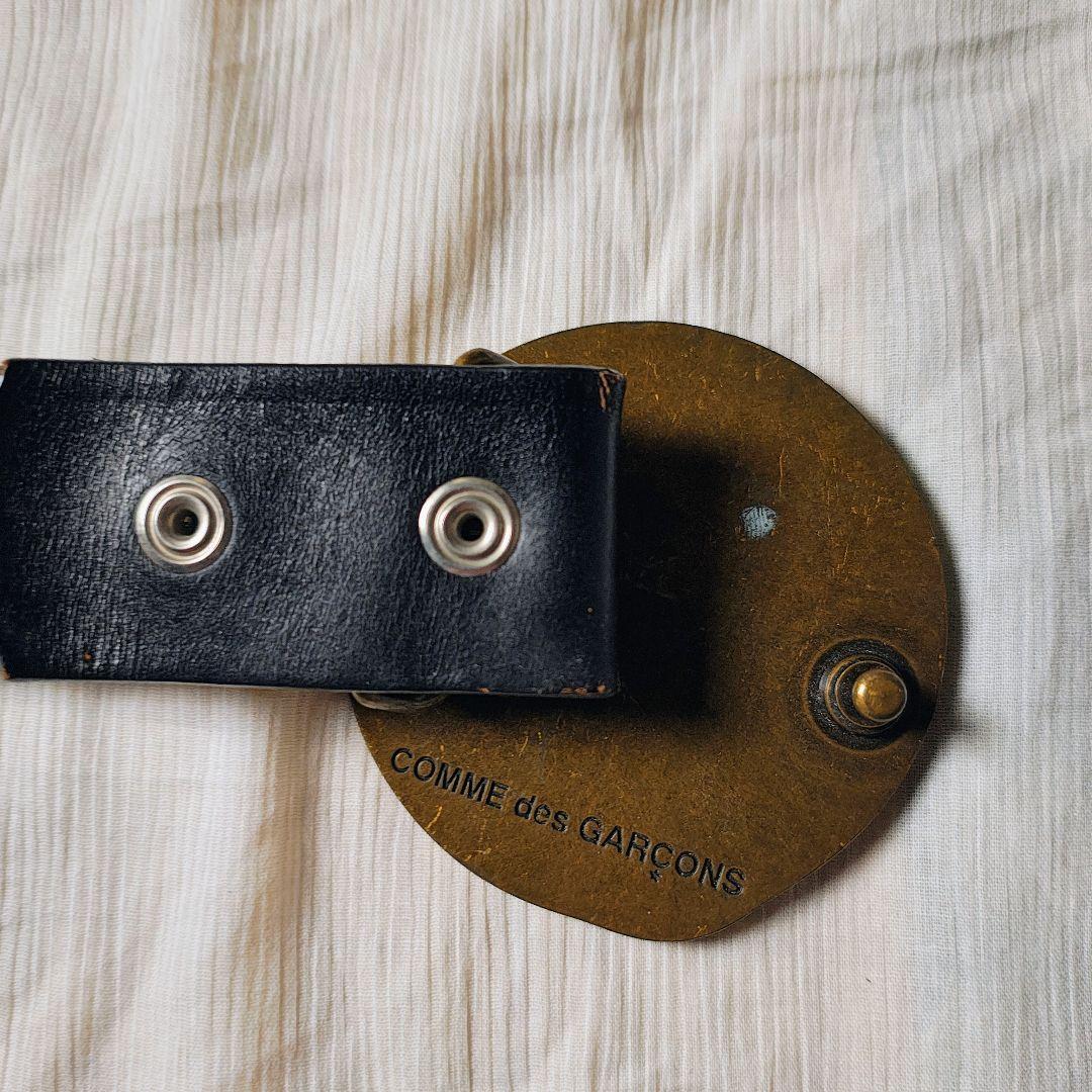 AD2005 コムデギャルソンオムプリュス　レザーベルト　 ローリングストーンズ