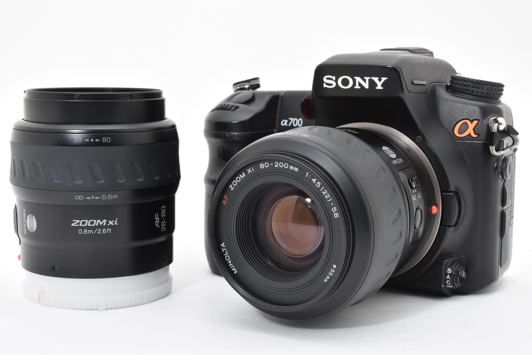 美品 Sony a700 ダブルレンズキット iPhone転送OK #9446