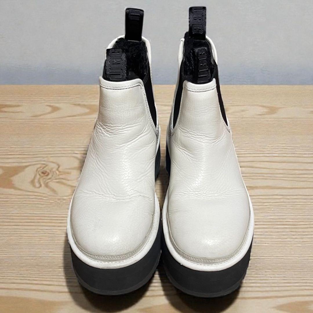 靴 UGG NEUMEL PLATFORM CHELSEABOOT WHITE 24