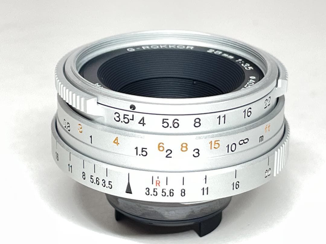 元箱付き 極上品 ミノルタ G-ROKKOR 28mm F3.5 L