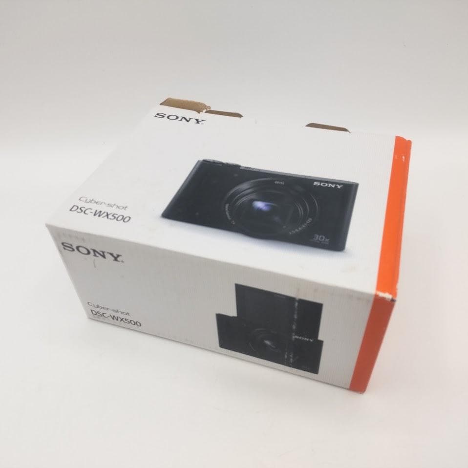 ★箱付 美品★ SONY ソニー DSC-WX500 デジカメ レッド 自撮り