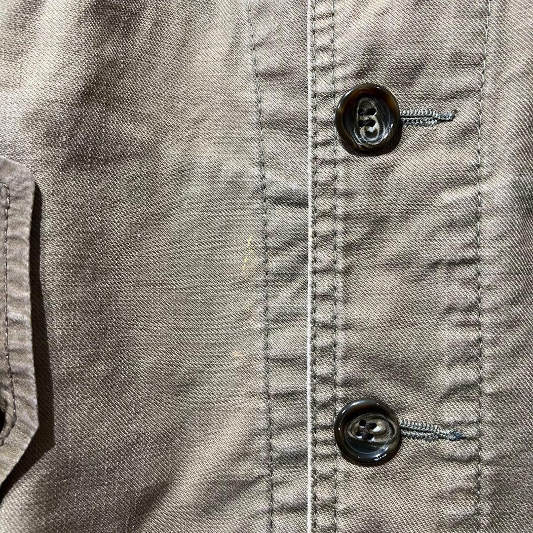 希少 07年製 トリココムデギャルソン 切替 デザインジャケット ミリタリー