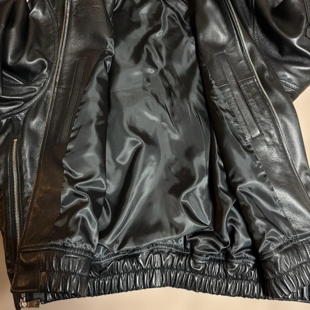 シープレザーMA-1【MAISON SPECIAL】黒 Mサイズ　ほぼ新品