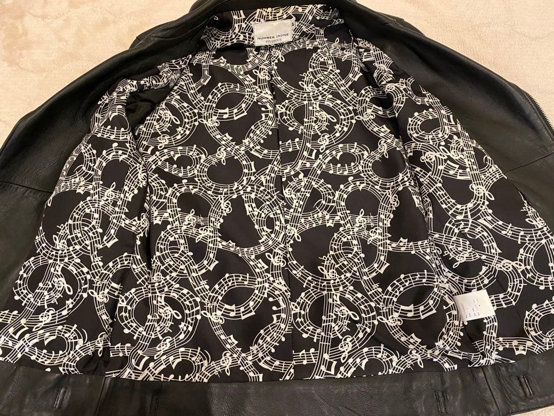 【サワムラ】NUMBER(N)INE × STUDIOUSダブルライダース