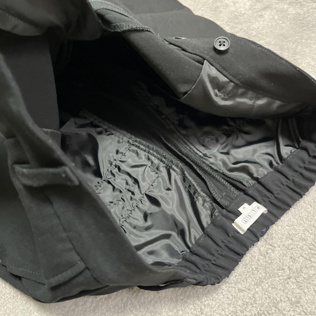 美品PLST プラステ　レディースビジネス　ノーカラースーツ　パンツセットアップ