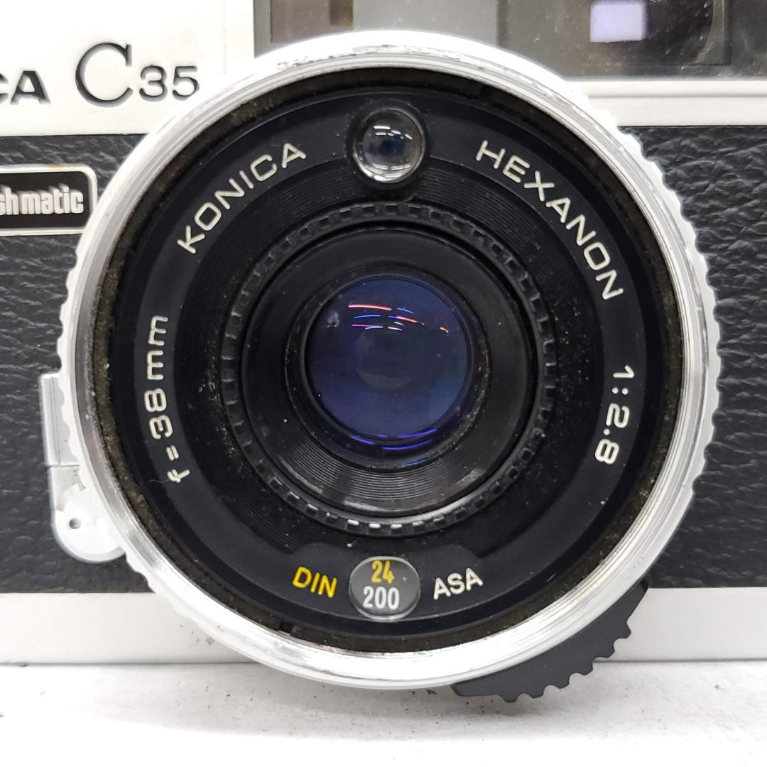 フィルムカメラ KONICA C35 Flash matic F1225-210-3p p