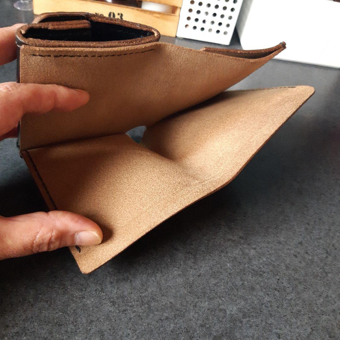 HORWEEN★クロムエクセル　二つ折り財布 ★ブラック