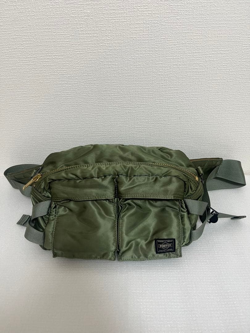 PORTER ボディバッグ オリーブ色