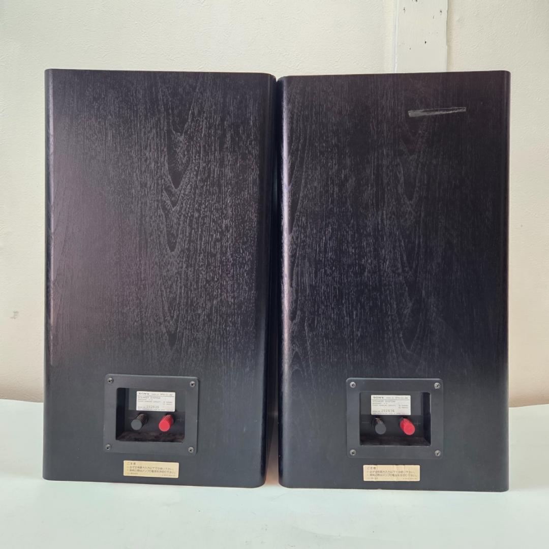 SONY ペアスピーカー APM-22ES 連番 大型スピーカー 木目調 レトロ