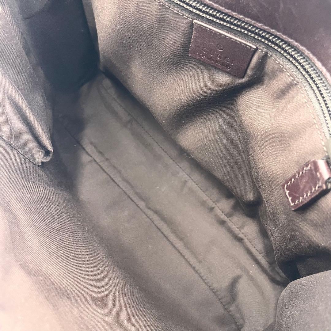 【美品】GUCCIグッチシマレザー メッセンジャーバッグ メンズ クロスボディ