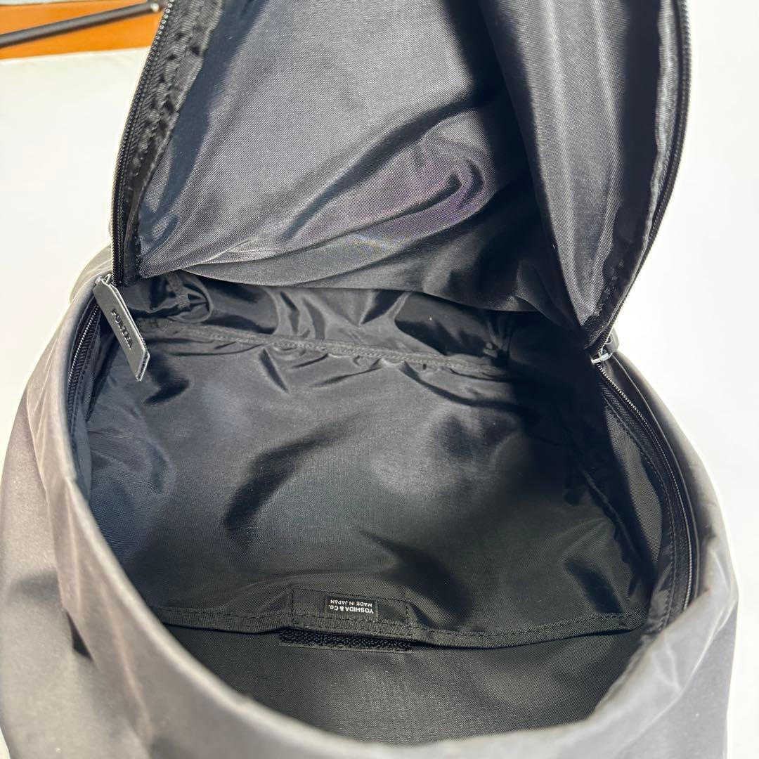 へびいちご　ポーター PORTER バックパック リュック ブラック