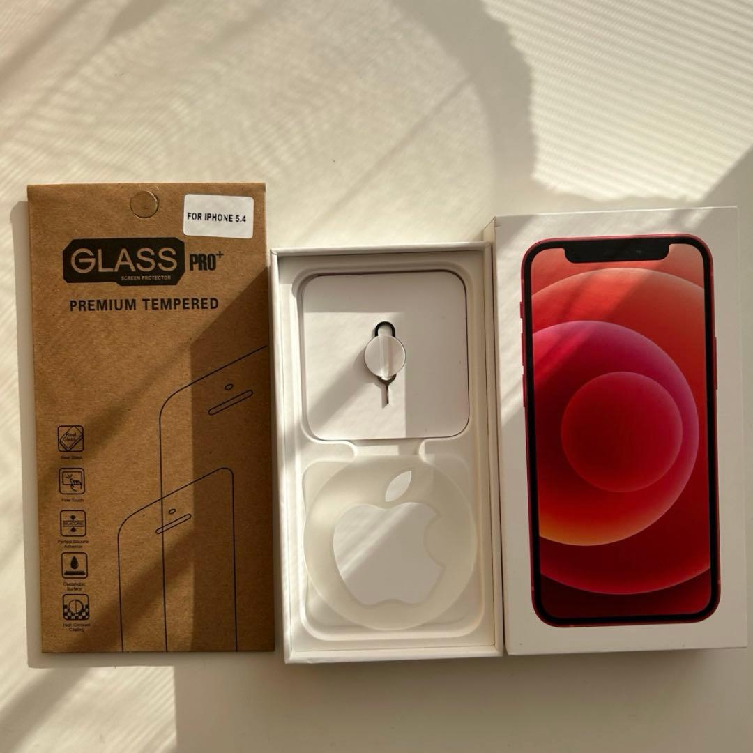 美品　iPhone12 mini レッド 64G SIMフリー