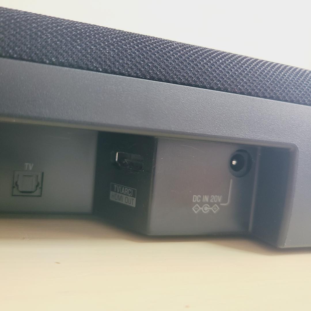 【極美品】YAMAHA SR-C20A コンパクトサウンドバー ブラック ヤマハ