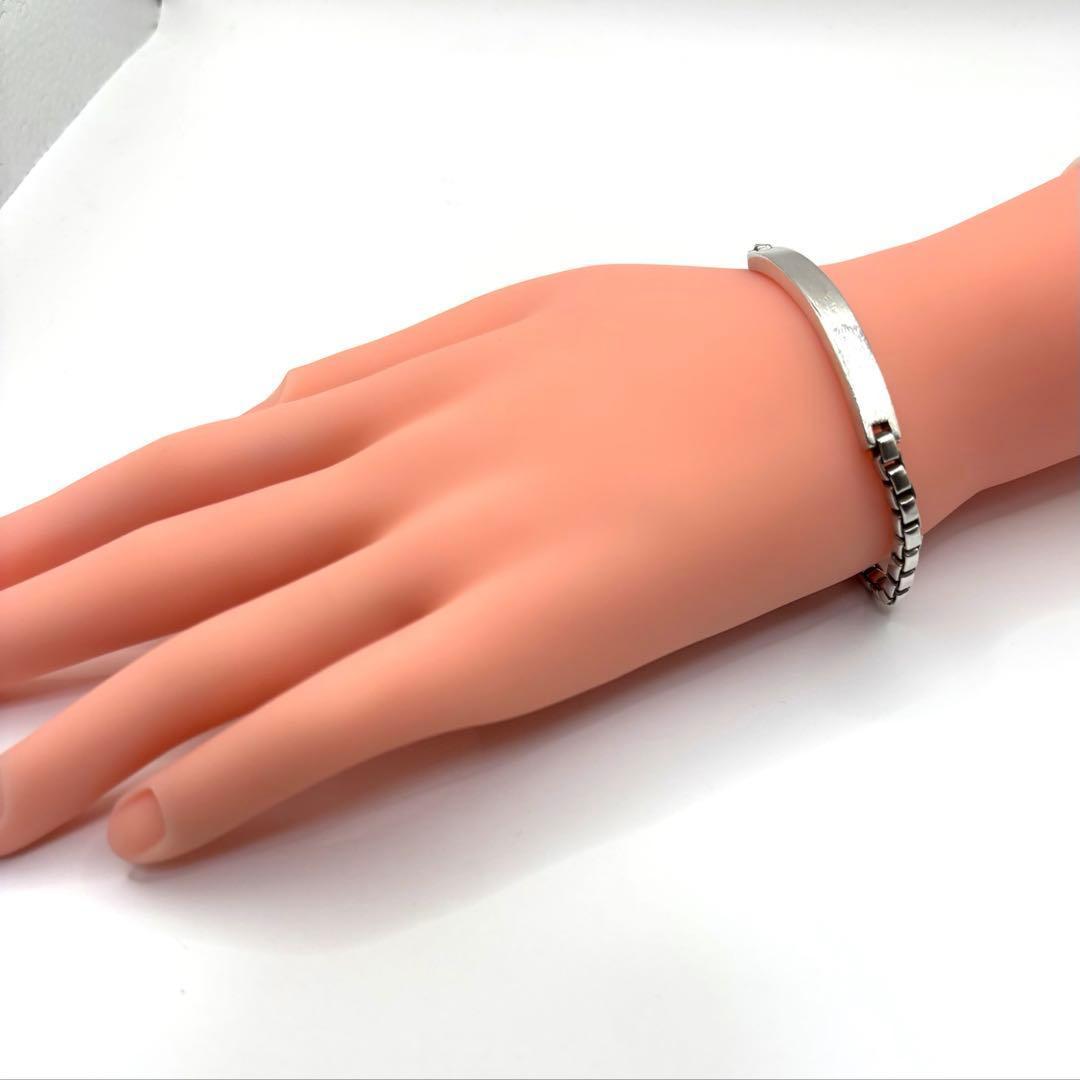 TIFFANY&CO.【希少】ベネチアンIDブレスレット 人気　付属品付き