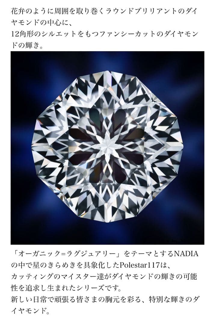 NADIA ナディア　プラチナ　ダイヤモンドリング　エタニティリング