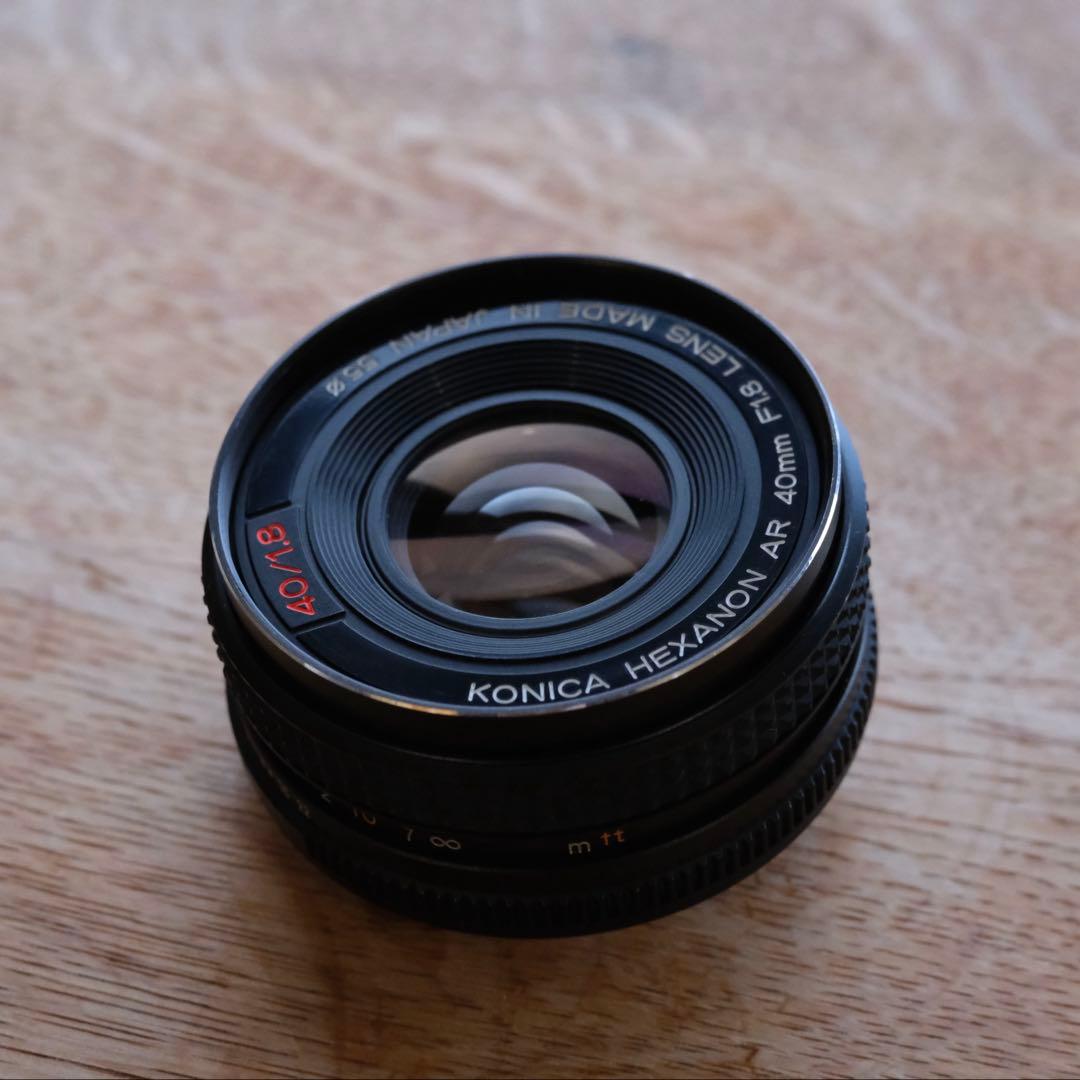 美品　コニカ KONICA HEXANON AR 40mm F1.8