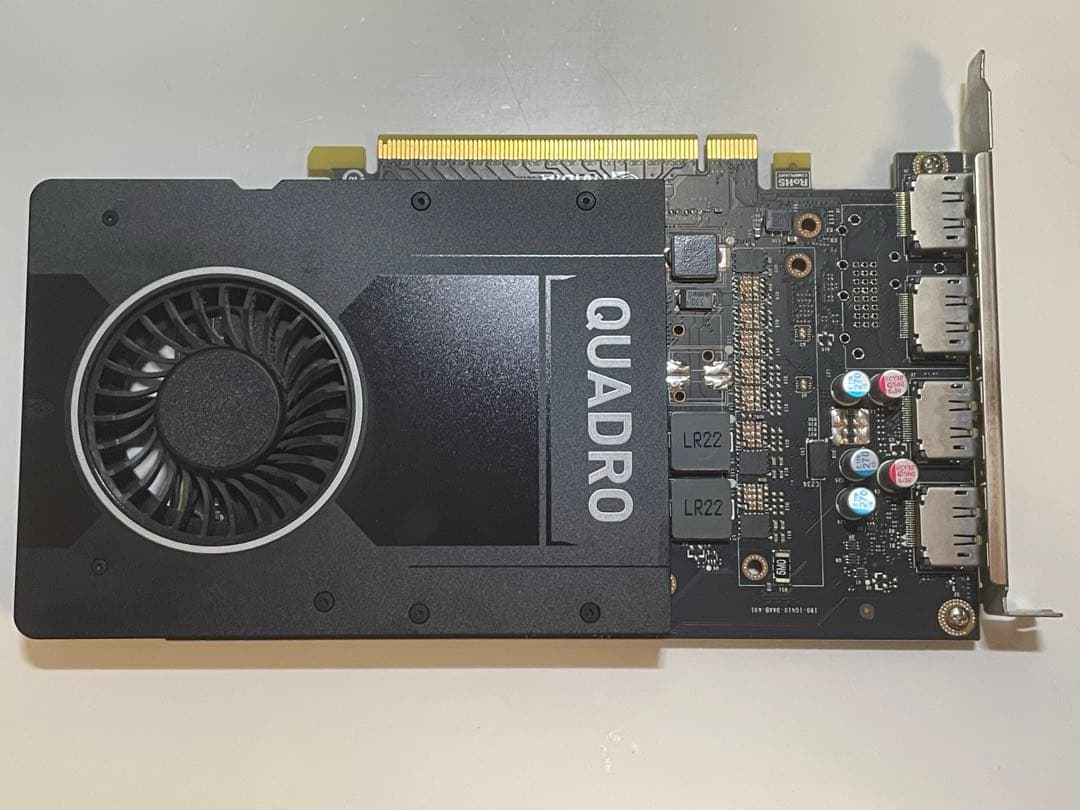 NVIDIA グラフィックボードQUADRO P2000