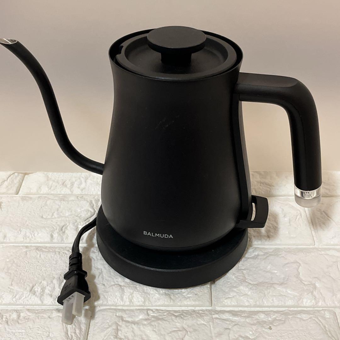 BALMUDA バルミューダ ザ・ポット K02A-BK ブラック 電気ケトル