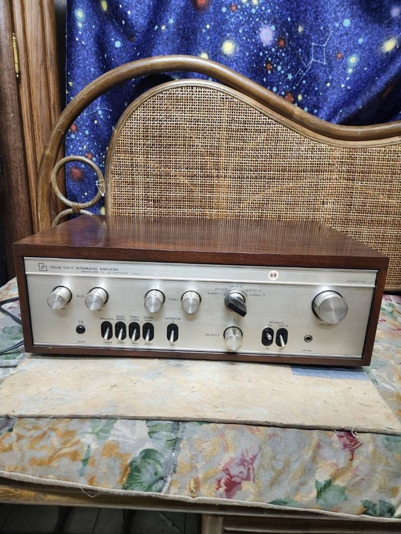 レアマジ綺麗！レストア整備極上超美品！LUXMANプリメインアンプSQ-503X