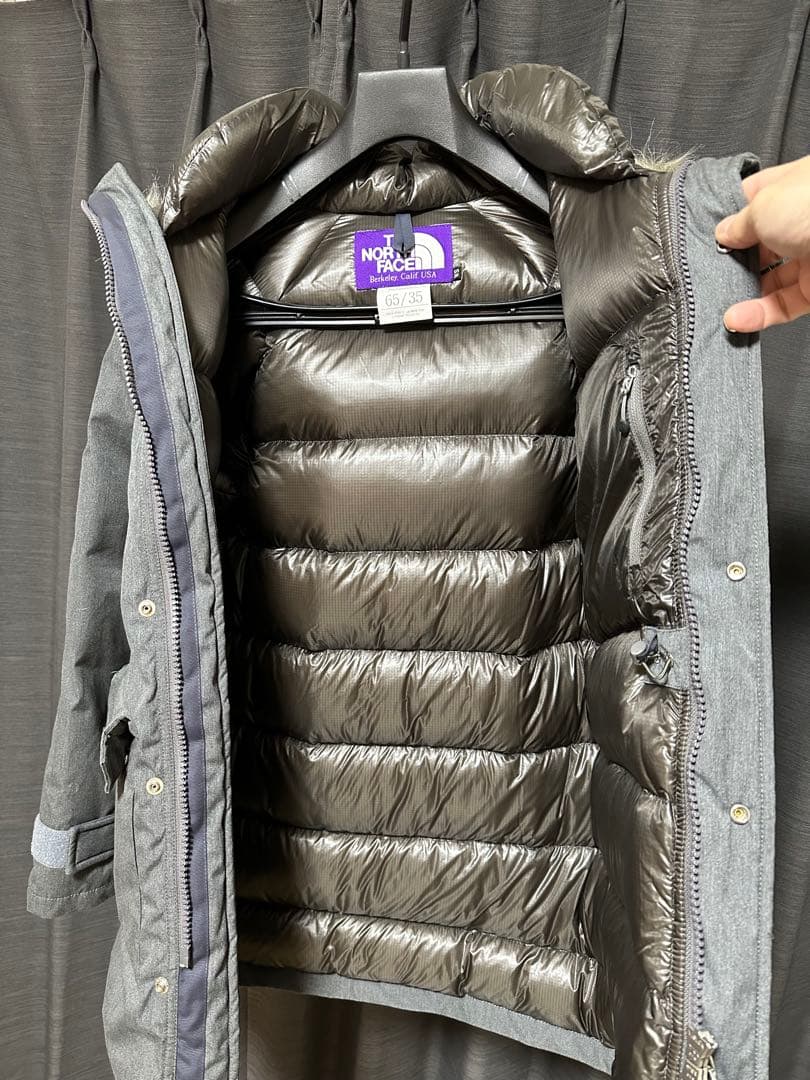 NORTH FACE ノースフェイス パープルレーベル グレー M
