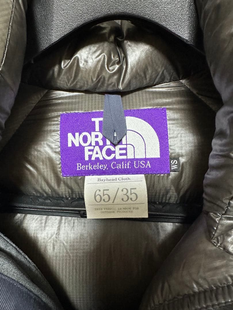 NORTH FACE ノースフェイス パープルレーベル グレー M