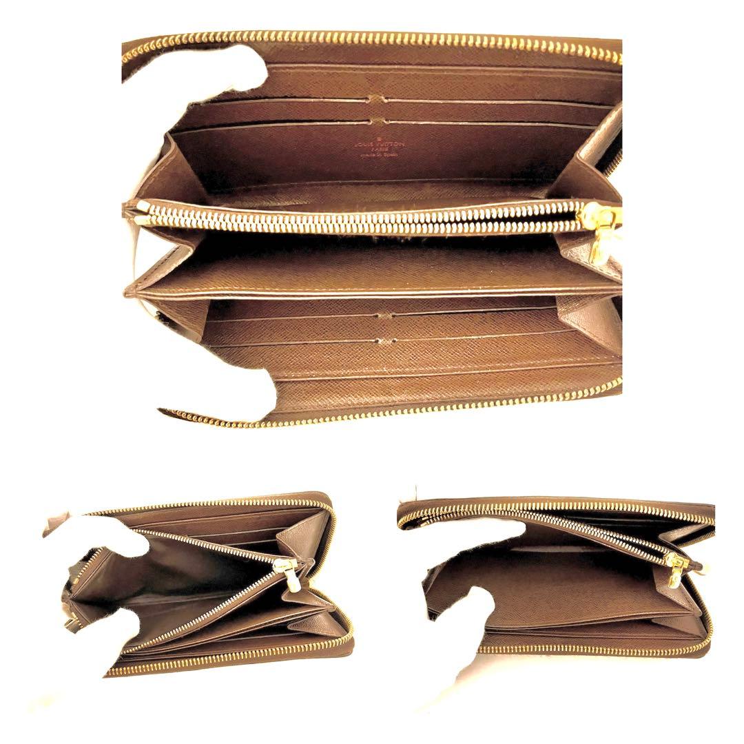 ❗️美品❗️ルイヴィトン ダミエ ラウンドファスナー　ジッピーウォレット　付属品なし