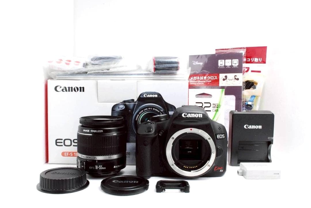 【ショット数137回】✨Canon EOS Kiss X3 一眼レフ スマホ転送