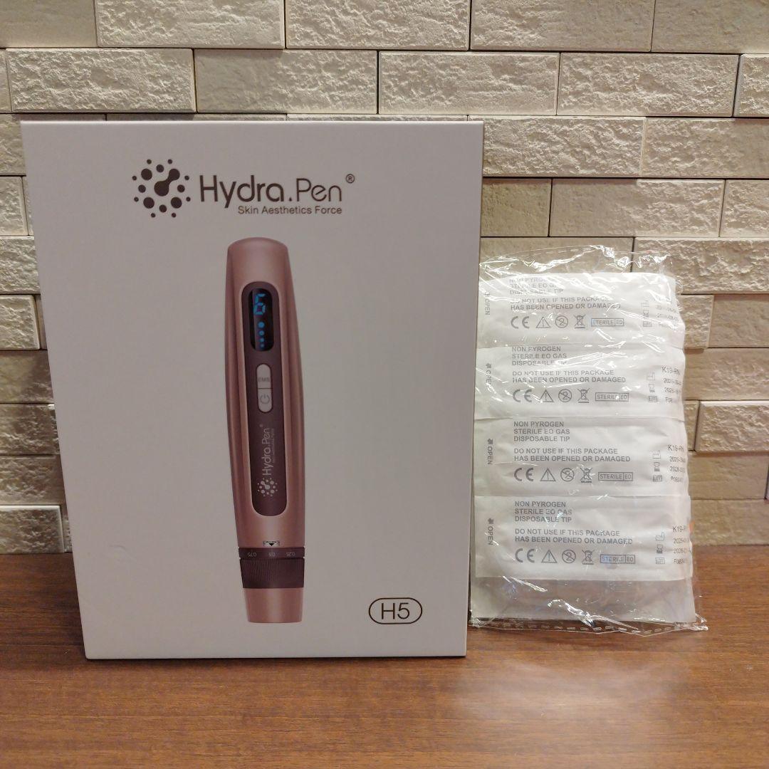 ハイドラペン H5 美顔器 替えチップ8個付き