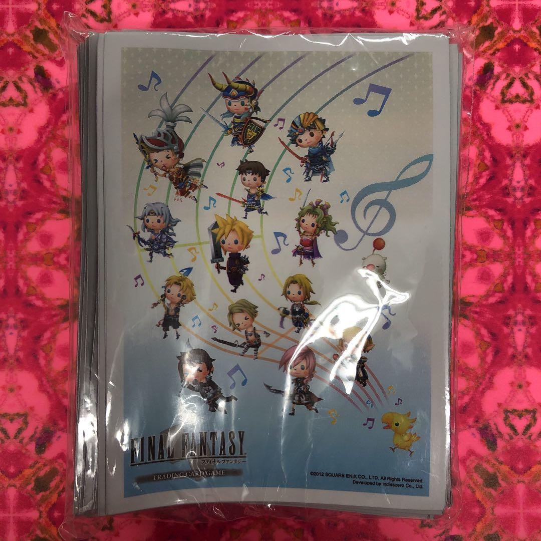 カードスリーブ　ファイナルファンタジー　音符