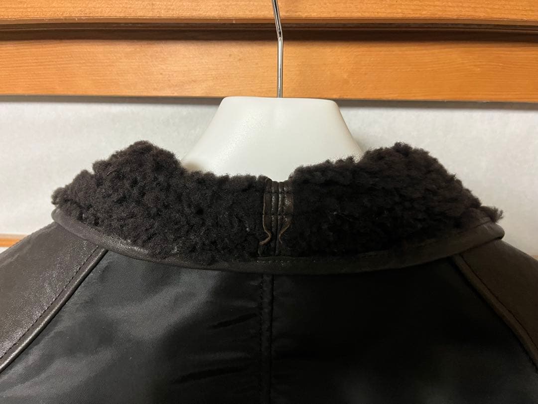 ジャケット・アウター COOR High-neck shearling mixed MA-1