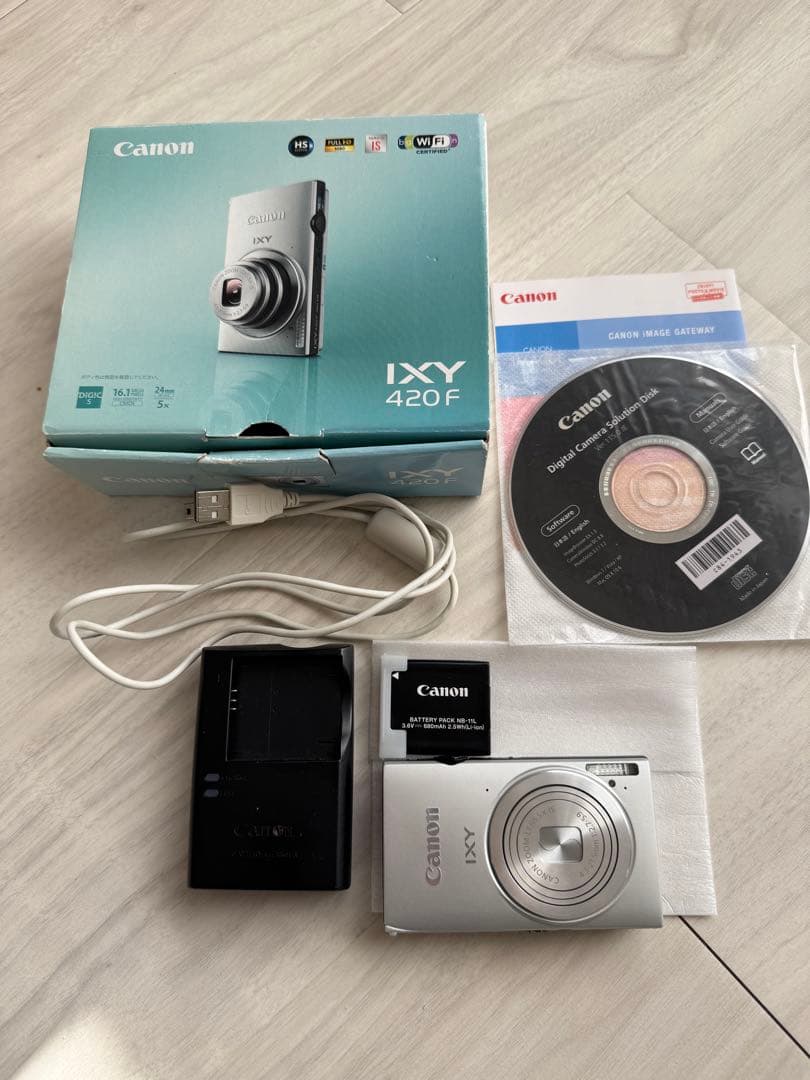 Canon IXY 420F コンパクトデジタルカメラ　キャノン