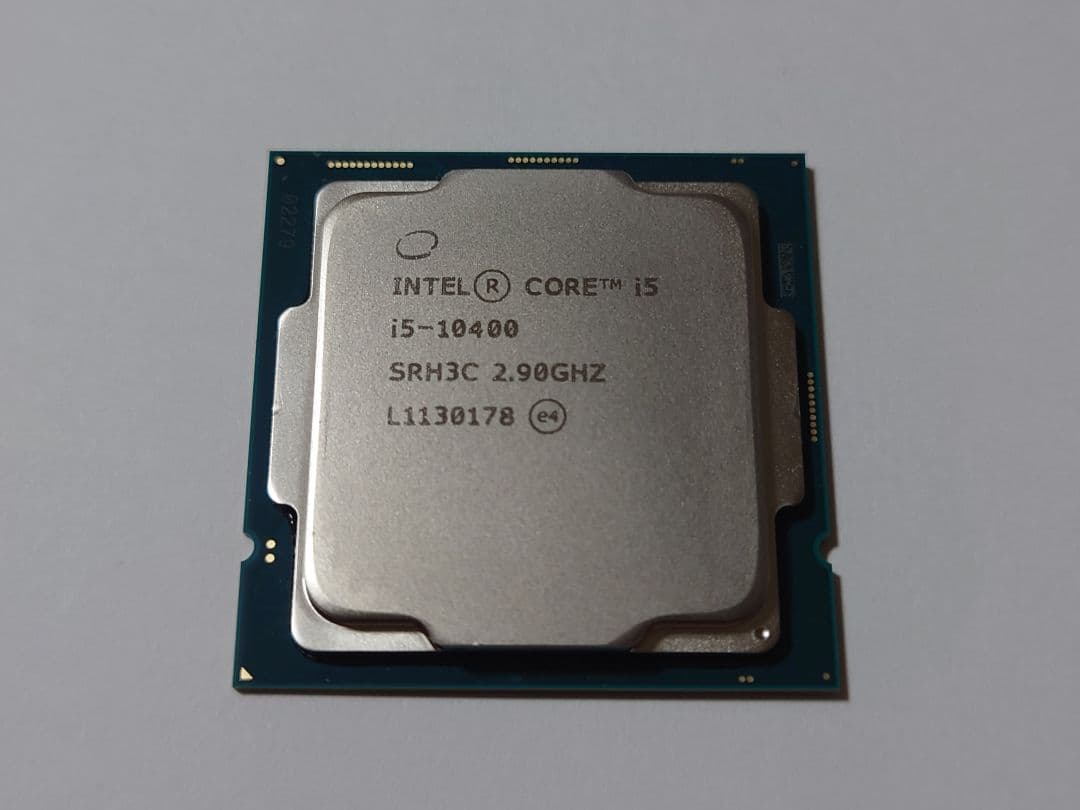 ⑩Intel Core i5-10400 CPU 2.90GHz