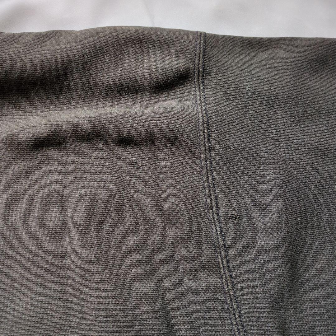 【黒 usa製】チャンピオン スウェット XL フェード ブラック ビンテージ