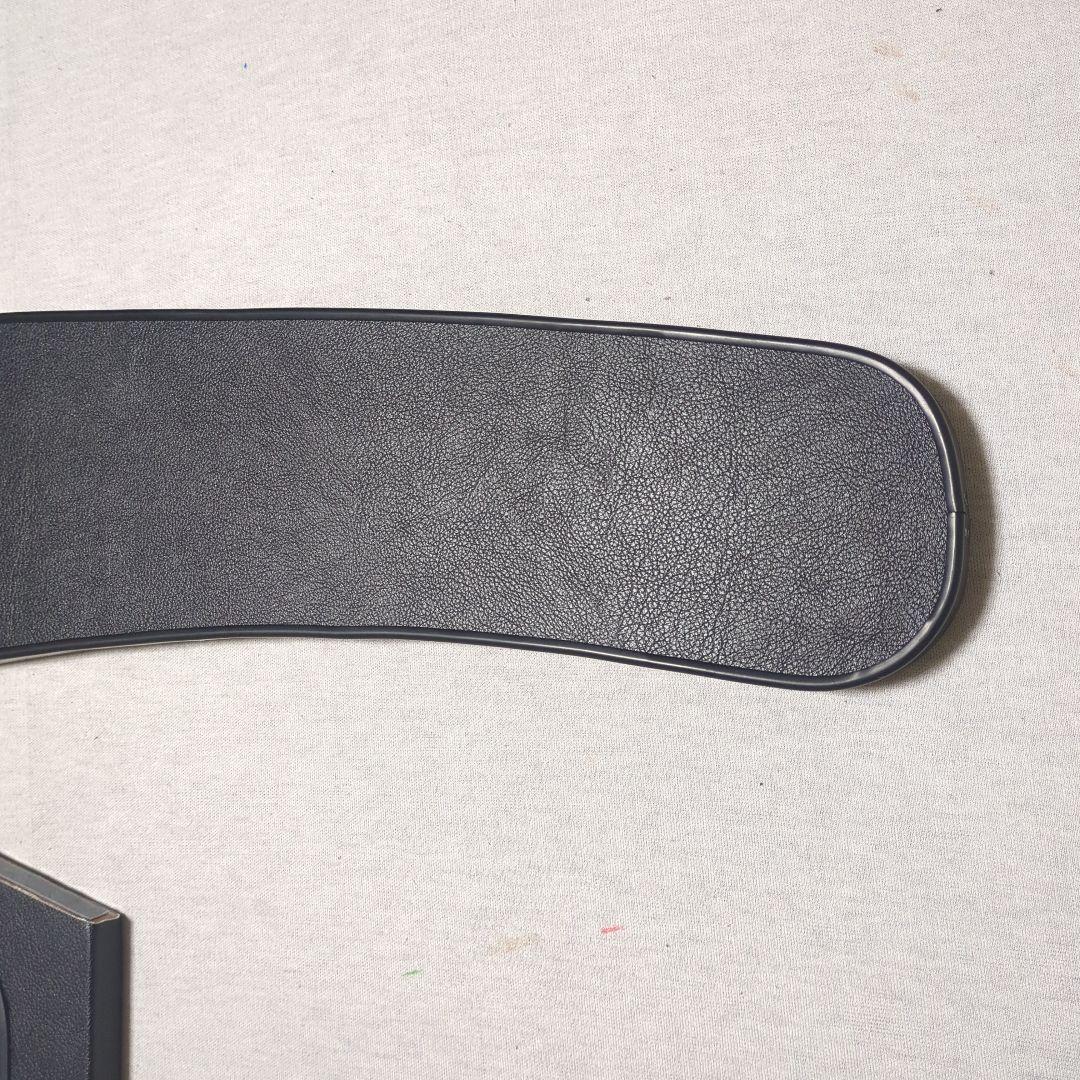 【スコッティー】07 フロントテーブル【ブラックレザー】