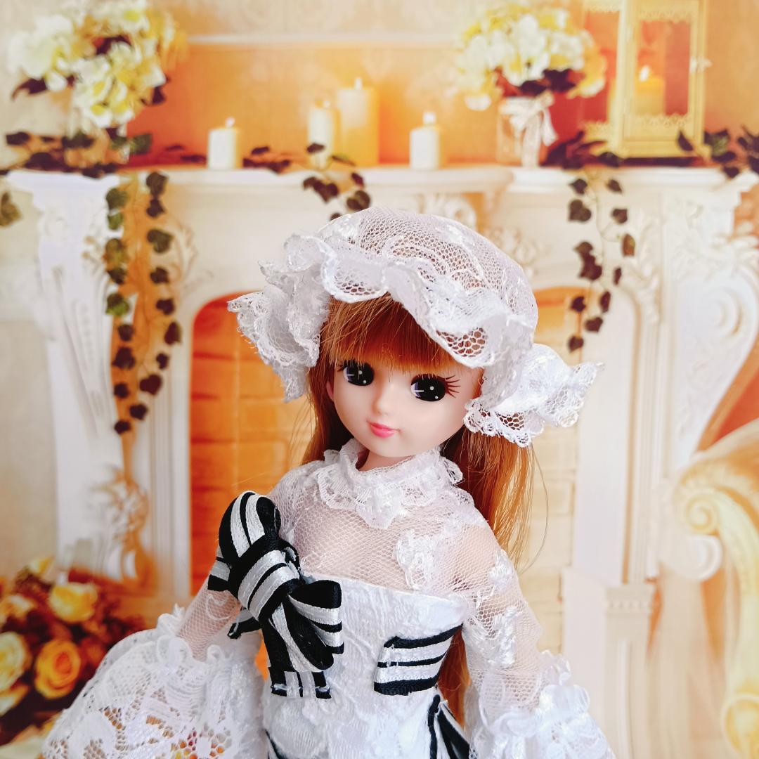 みい　リカちゃんサイズ　マーメイドライン　ドールドレス4点セット　2着分