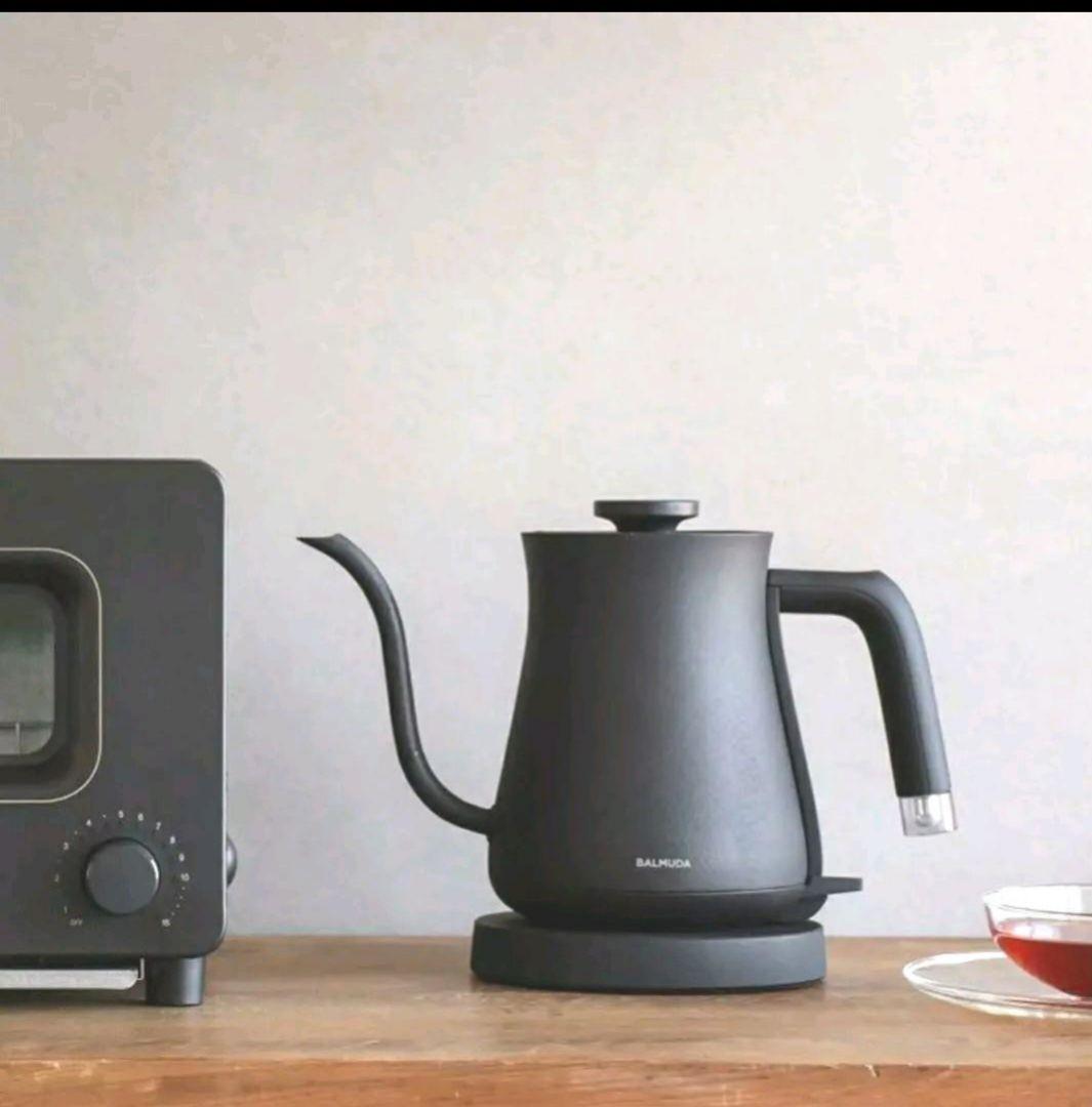 「旧品番モデル」BALMUDA 電気ケトル K02A-BK ブラック