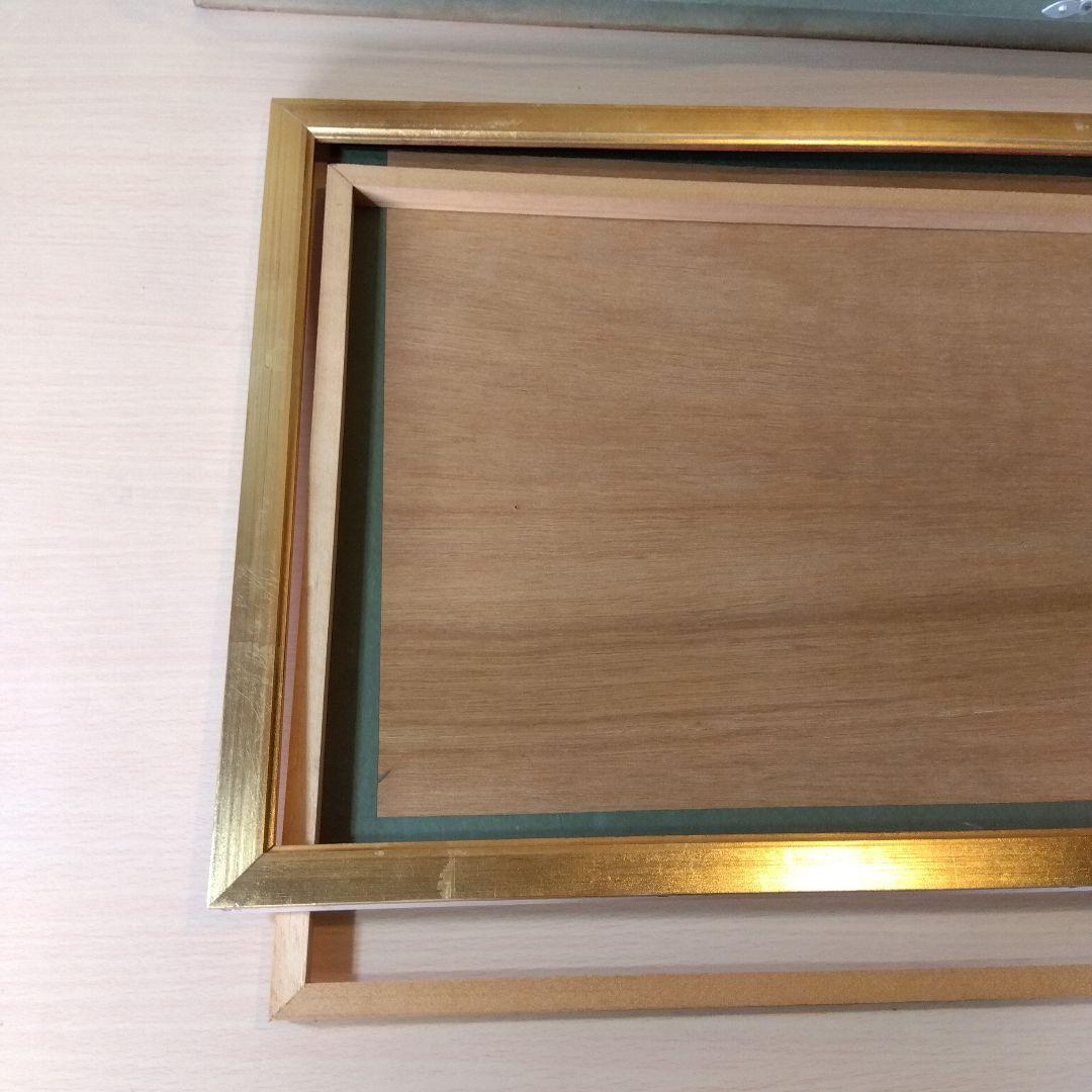 バロックスタイル　豪華金装飾 F6号 油彩額縁 ゴールドフレーム