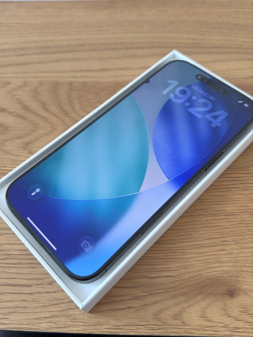 iPhone16ProMax 256GB 液晶表示不良 おまけ