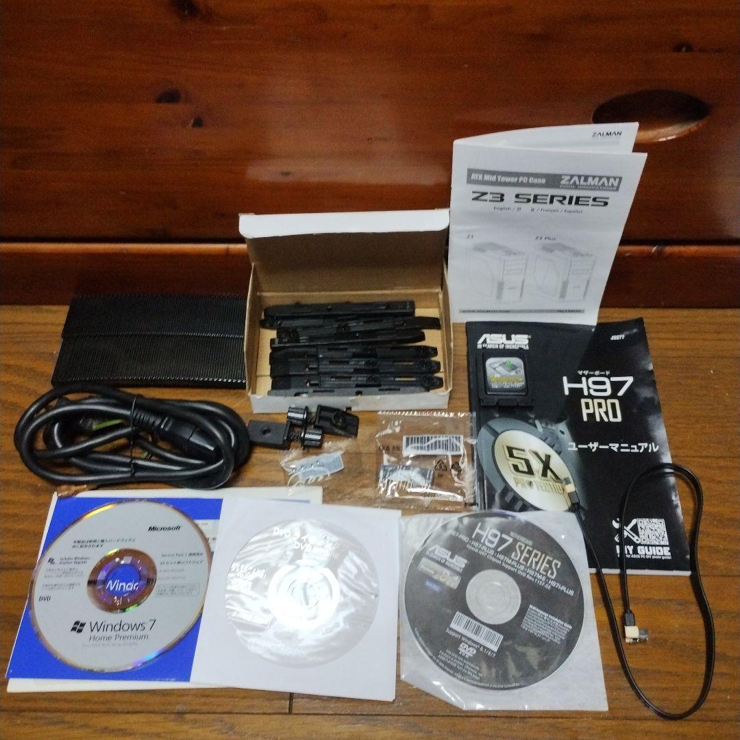 ジャンクPC i5 4460 メモリ 16GB SSD 256GB BTO