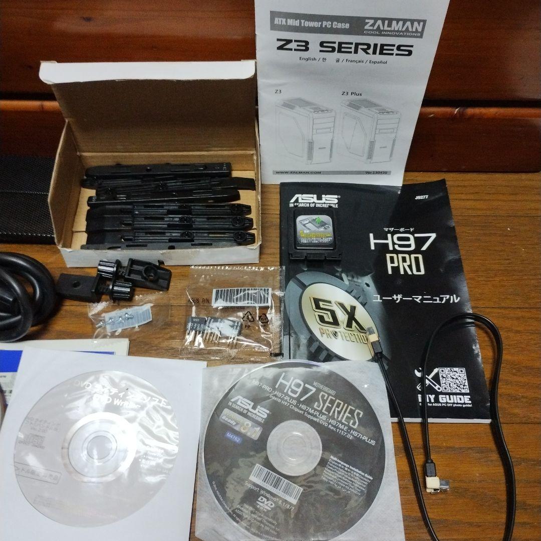 ジャンクPC i5 4460 メモリ 16GB SSD 256GB BTO