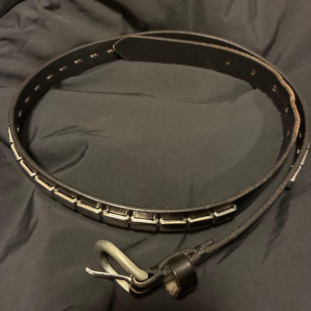 deci Mサイズ スタッズナローベルト ovy kaja