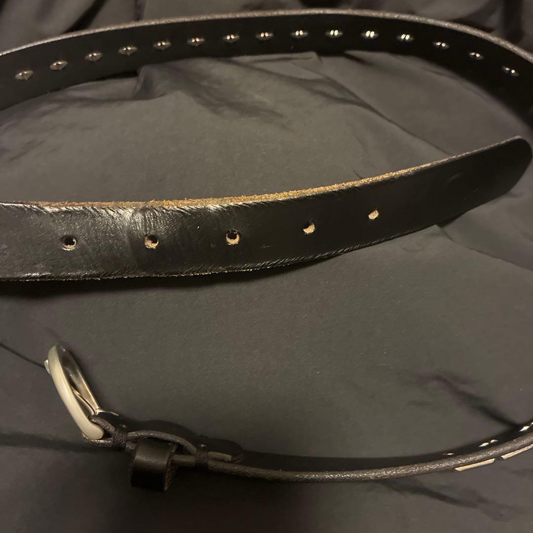 deci Mサイズ スタッズナローベルト ovy kaja