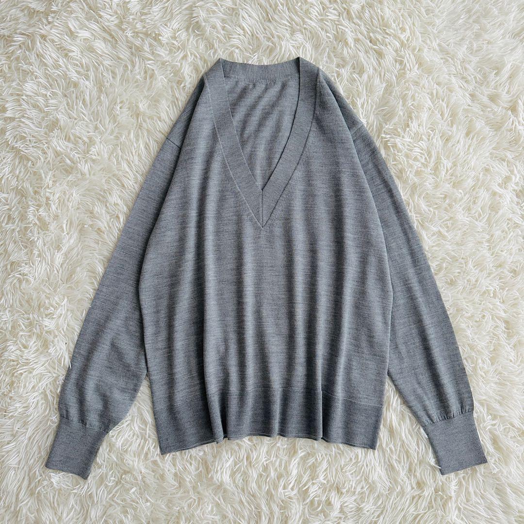 【未使用級✨】ドゥーズィエムクラス MILLENNIUM Vネック 25AW