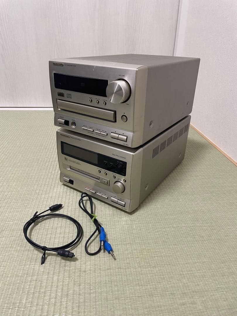 ONKYO　CR-185X　MD-185X　セット　即日発送！