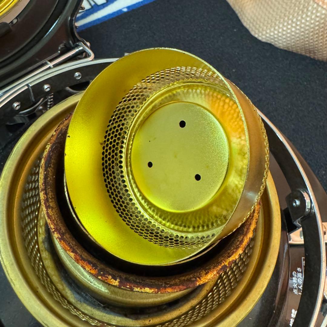 美品 Aladdin アラジン ブルーフレーム ヒーター 黒 BF3906